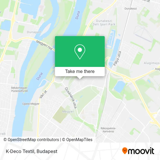 K-Deco Textil map