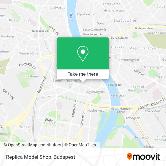 Replica Model Shop map