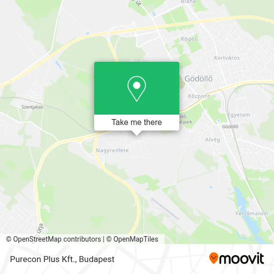Purecon Plus Kft. map