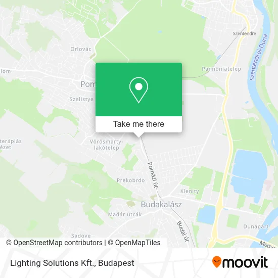 Lighting Solutions Kft. map