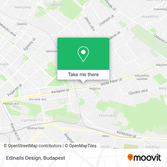 Edinails Design map