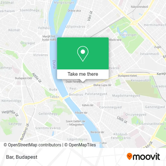 Bar map