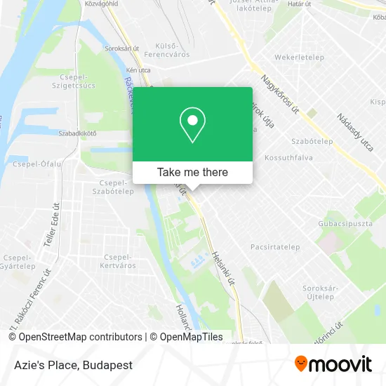 Azie's Place map