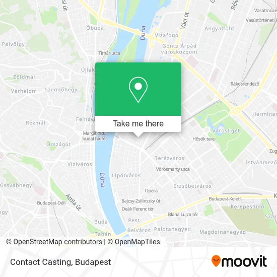 Contact Casting map