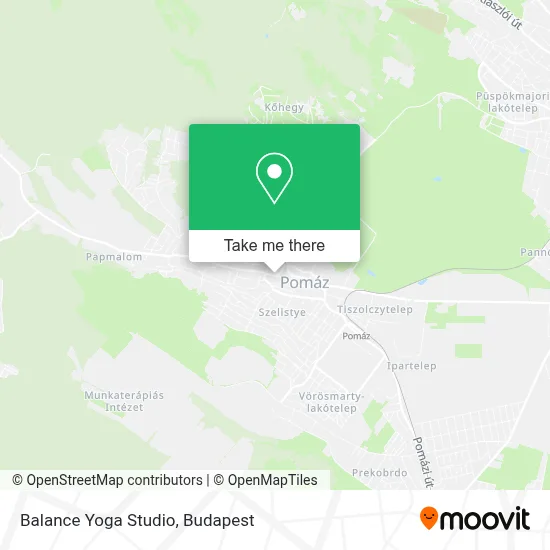 Balance Yoga Studio map