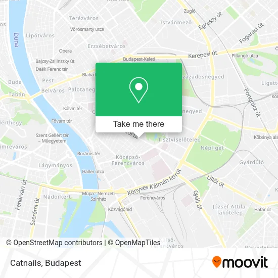 Catnails map