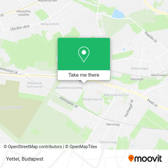 Yettel map