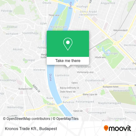 Kronos Trade Kft. map