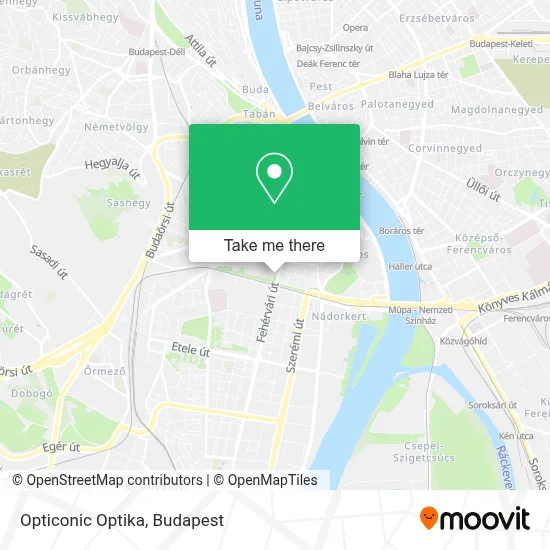 Opticonic Optika map