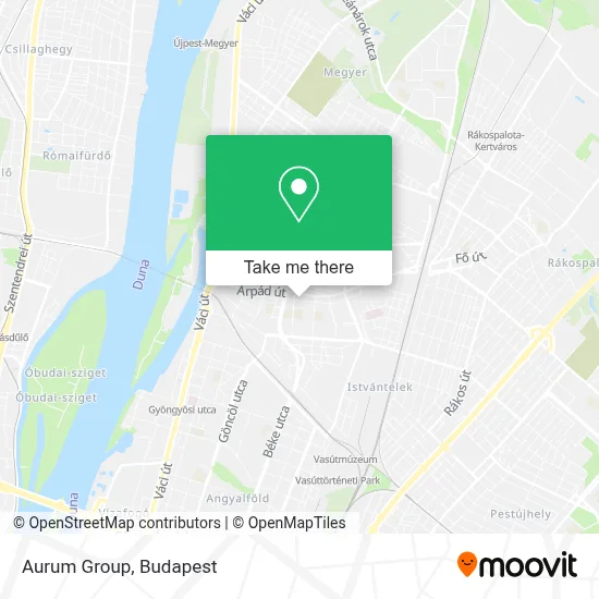 Aurum Group map
