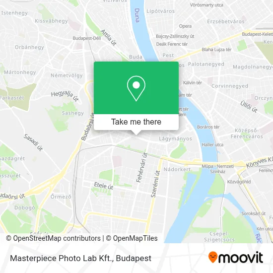 Masterpiece Photo Lab Kft. map