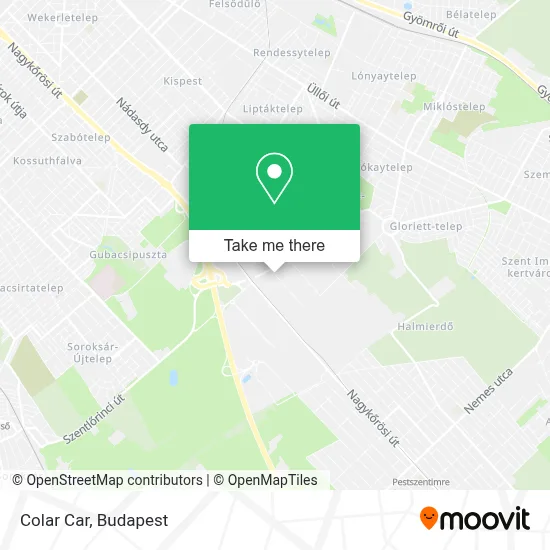 Colar Car map