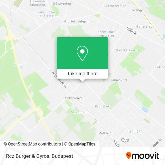 Rcz Burger & Gyros map