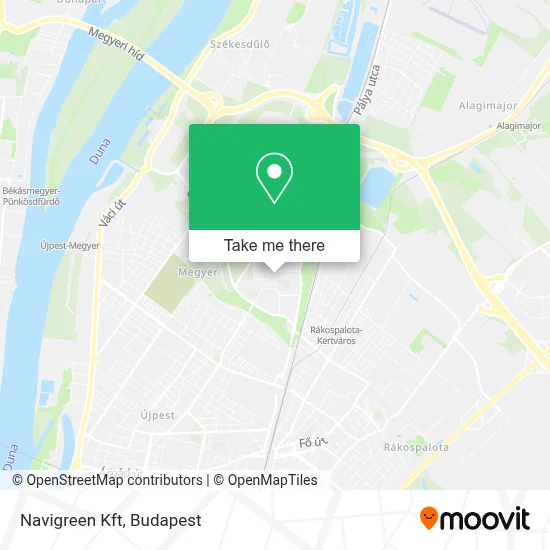 Navigreen Kft map