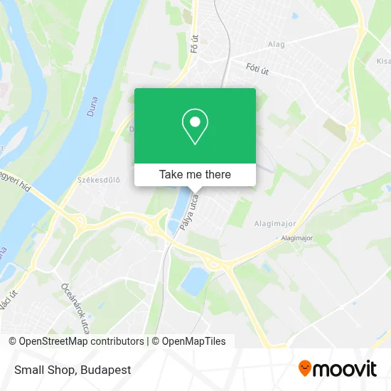 Kisbolt map