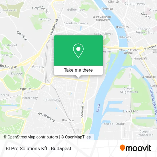 Bl Pro Solutions Kft. map