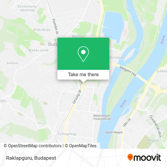 Raklapguru map