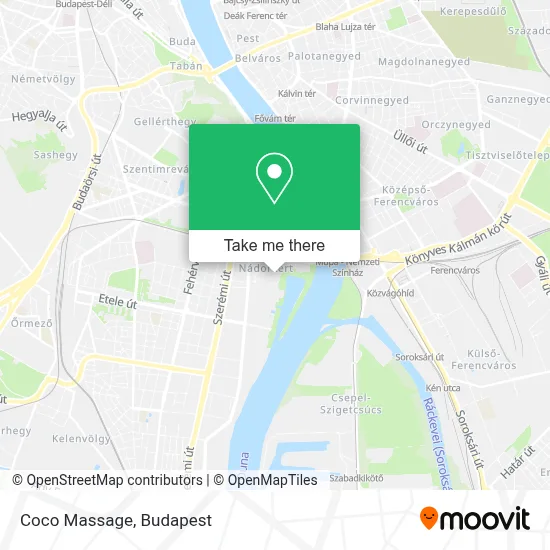 Coco Massage map