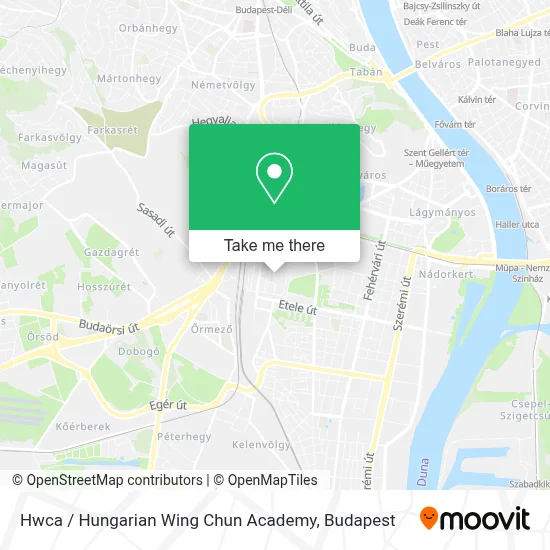 Hwca / Hungarian Wing Chun Academy map