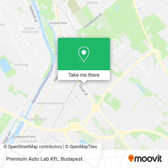 Premium Auto Lab Kft. map