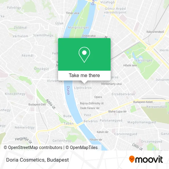 Doria Cosmetics map