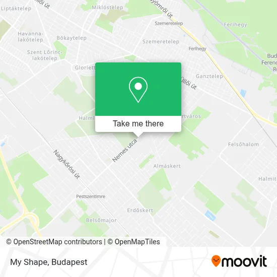 My Shape map