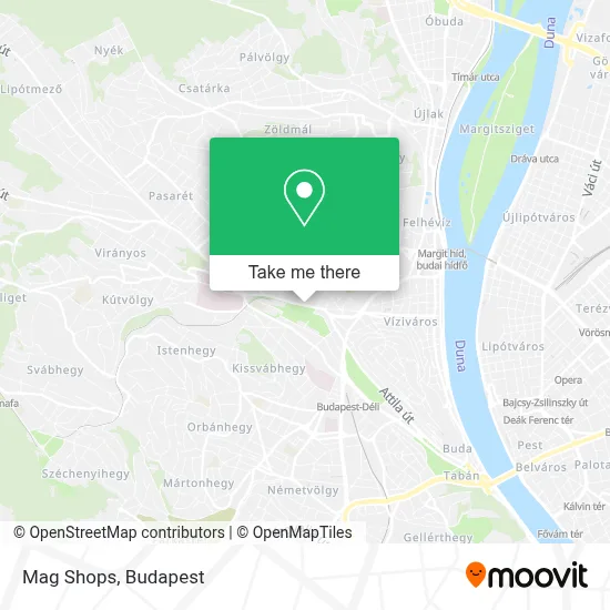 Mag Shops map