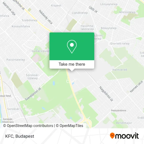 Kfc map