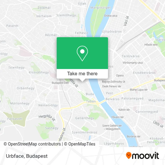 Urbface map