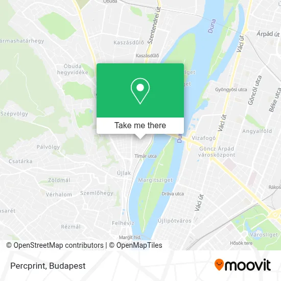 Percprint map