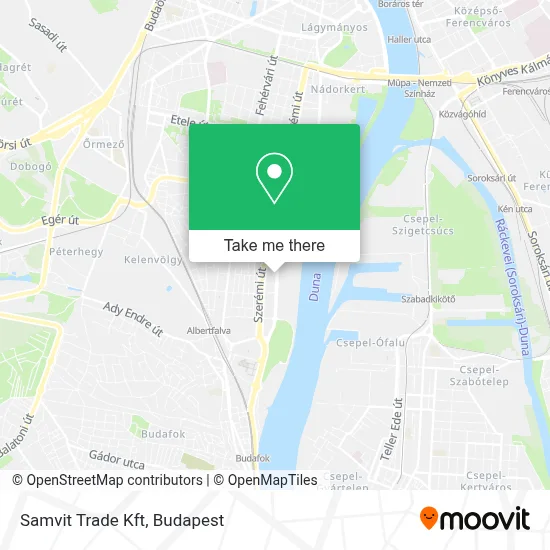Samvit Trade Kft map