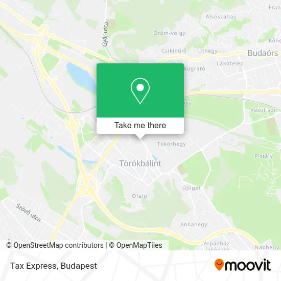 Tax Express map
