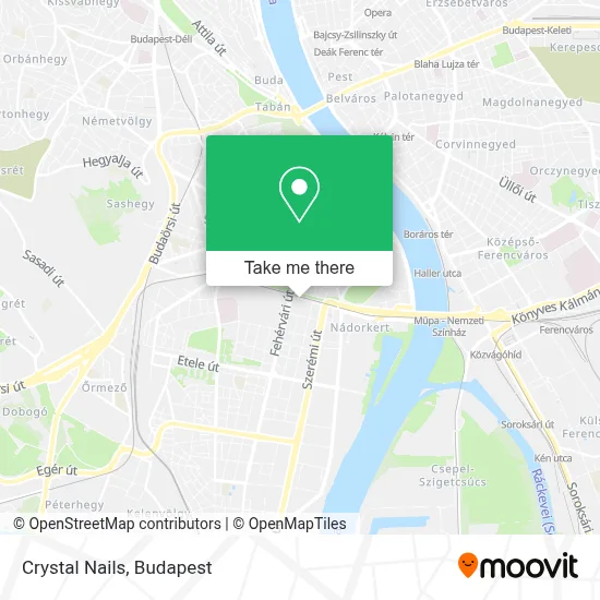 Crystal Nails map