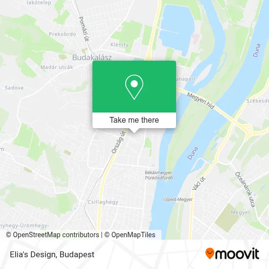 Elia's Design map
