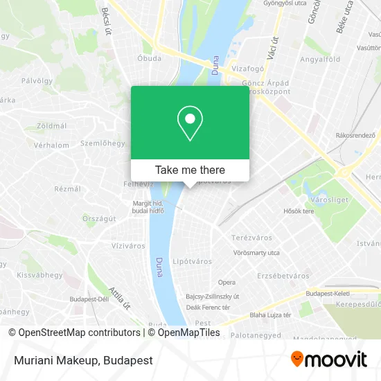 Muriani Makeup map