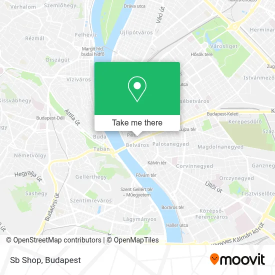Sb Shop map