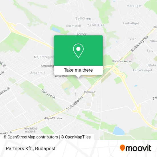 Partners Kft. map