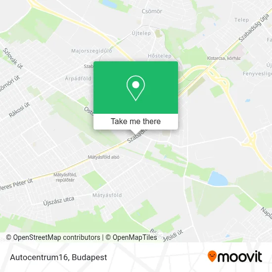 Autocentrum16 map