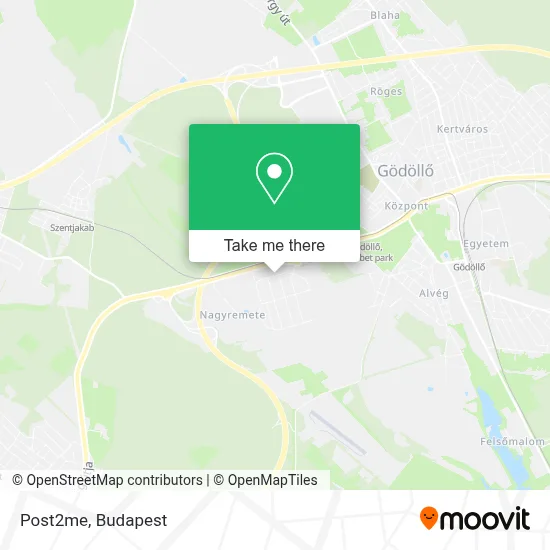 Post2me map