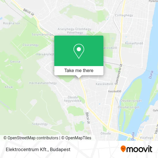 Elektrocentrum Kft. map