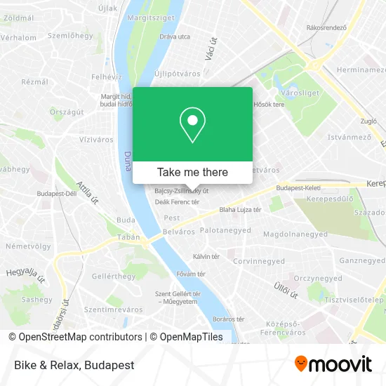 Bike & Relax map