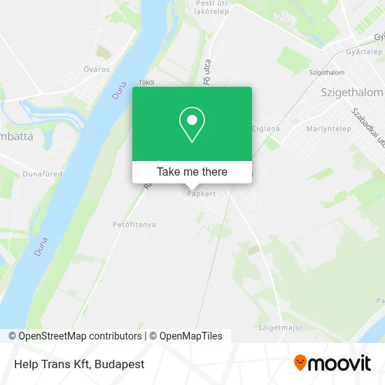Help Trans Kft map