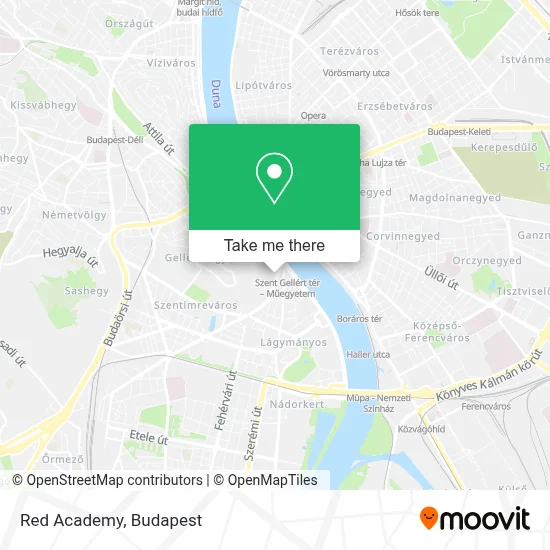 Red Academy map