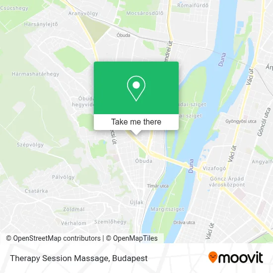 Therapy Session Massage map