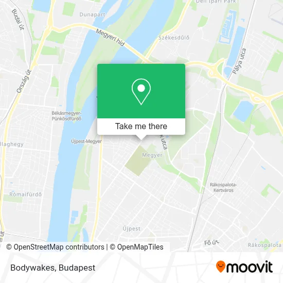 Bodywakes map