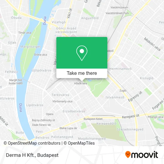 Derma H Kft. map