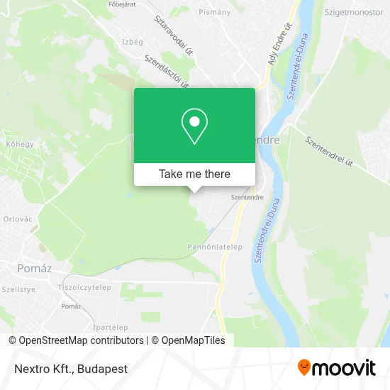 Nextro Kft. map