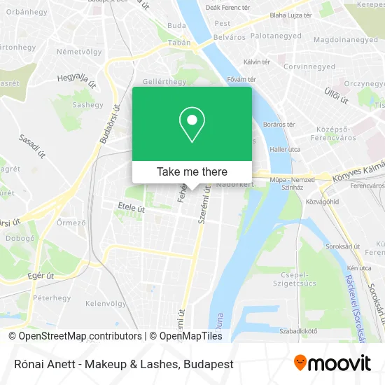Rónai Anett - Makeup & Lashes map