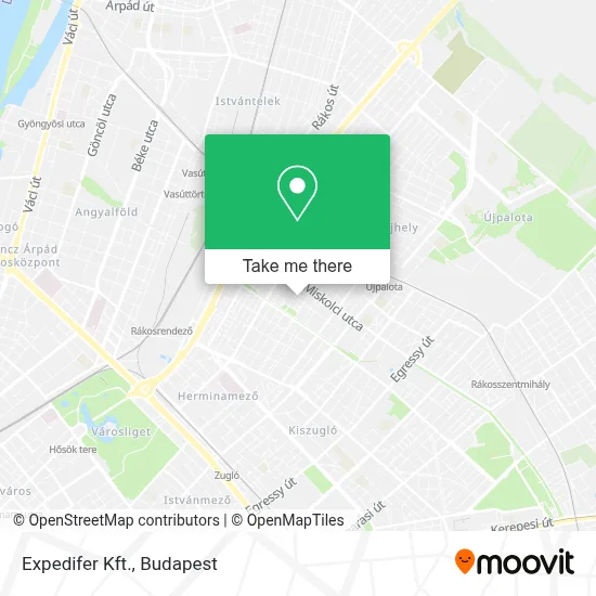 Expedifer Kft. map