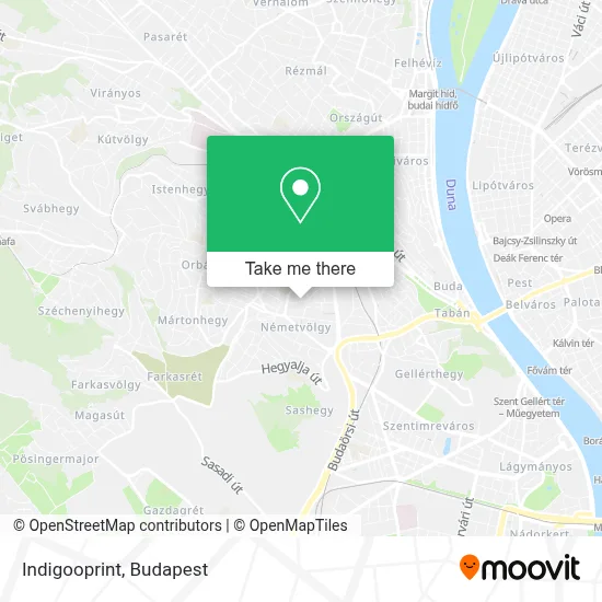Indigooprint map